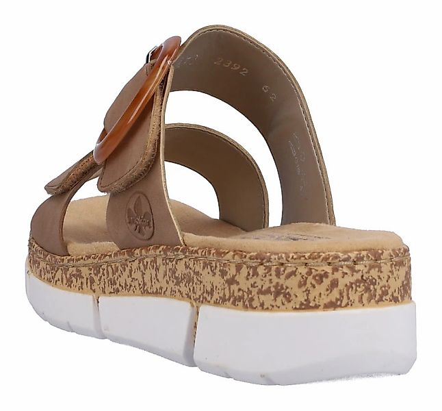 Rieker Pantolette, Keilabsatz, Sommerschuh, Schlappen mit günstig online kaufen