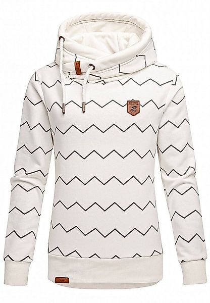 REPUBLIX Kapuzenpullover JULIET Damen Kapuzenpullover Print Sweatjacke Pull günstig online kaufen
