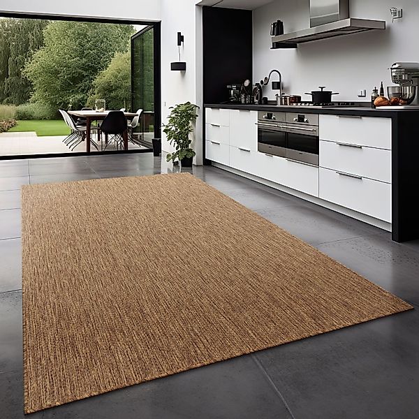 TT Home Teppich, Rechteckig, Höhe: 4 mm, Teppich Outdoor Wohnzimmer Esszimm günstig online kaufen