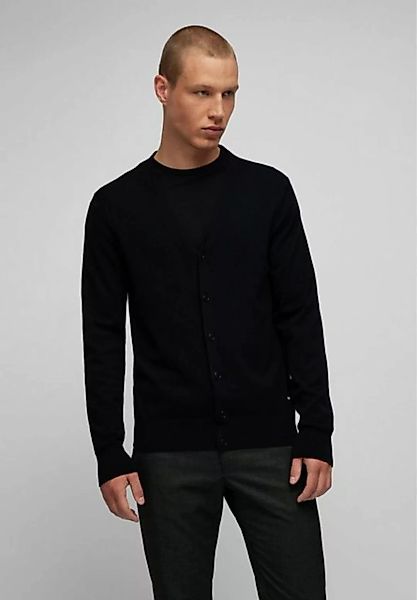 HECHTER PARIS V-Ausschnitt-Pullover mit Knopfverschluss günstig online kaufen