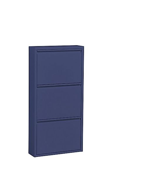 Bega Consult Schuhkipper 3 Klappen, 6 paar Schuhe, in blau, Metall - 51x104 günstig online kaufen