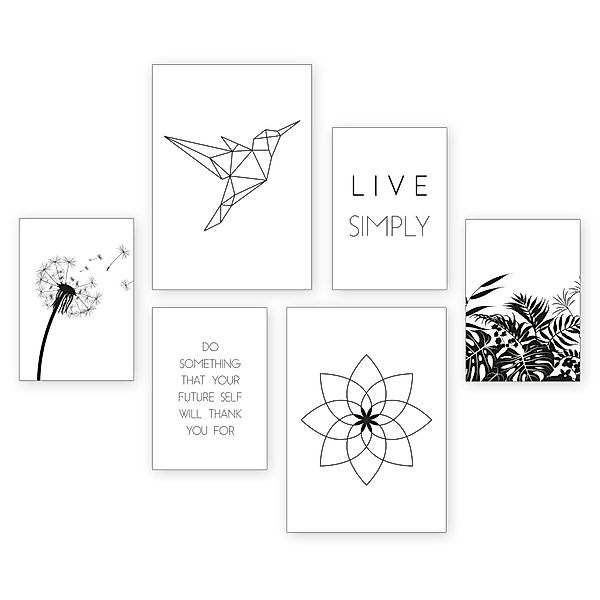 Kreative Feder Poster, Natur, Minimalismus, minimalistisch, günstig online kaufen