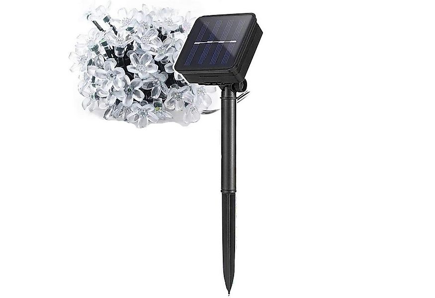KINSI LED Solarleuchte Solar-Lichterketten, 7M 50 Lichter, Kirschblüten-Lic günstig online kaufen