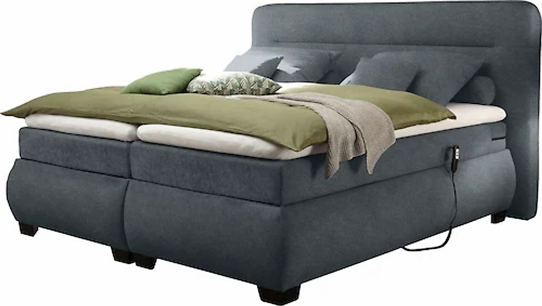 ED EXCITING DESIGN Boxspringbett »Evolution« inkl. Motor und Topper günstig online kaufen