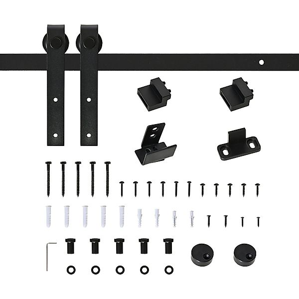 HOMCOM Türbeschlag Schiebetürsystem (Laufschiene, 1 St., günstig online kaufen