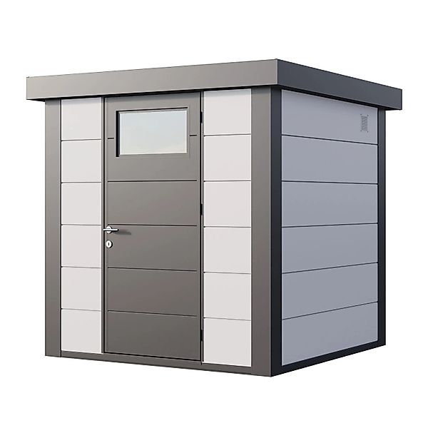 Gerätehaus Classico 2121 Weiß 208 cm x 208 cm günstig online kaufen