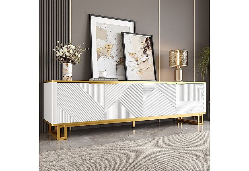 BlingBin TV-Schrank Lowboard, Fernsehtisch, Wohnzimmerschrank (TV-Ständer, günstig online kaufen