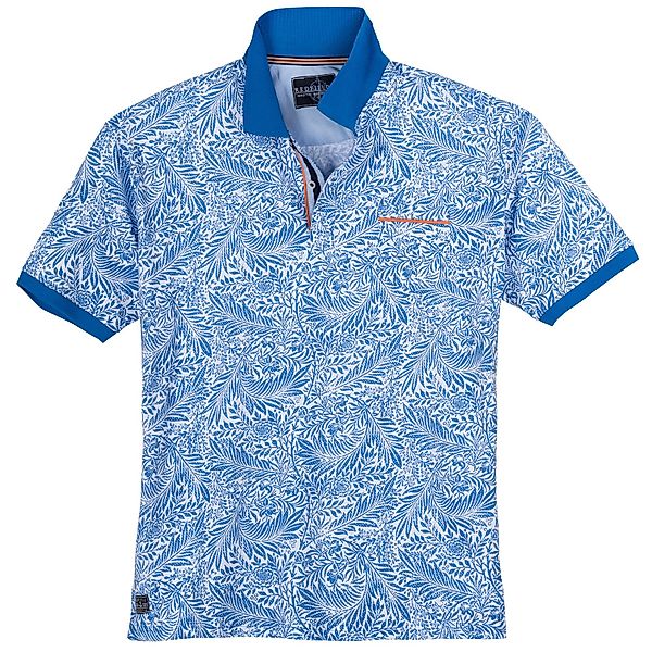 redfield Poloshirt Redfield Übergrößen Poloshirt floral günstig online kaufen