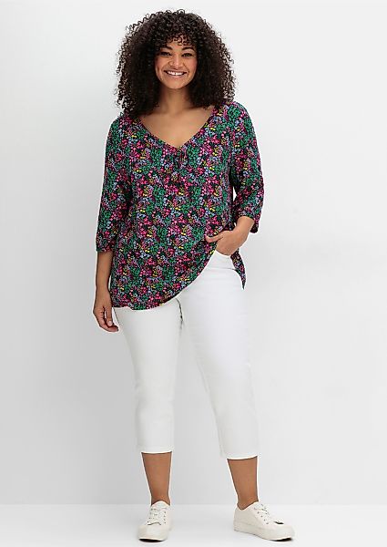 sheego by Joe Browns T-Shirt 3/4-Arm-Shirt günstig online kaufen
