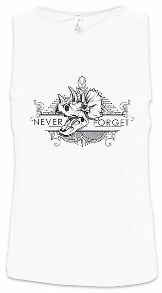 Urban Backwoods Tanktop Never Forget Dinosaurs Ärmelloses T-Shirt Tricerato günstig online kaufen