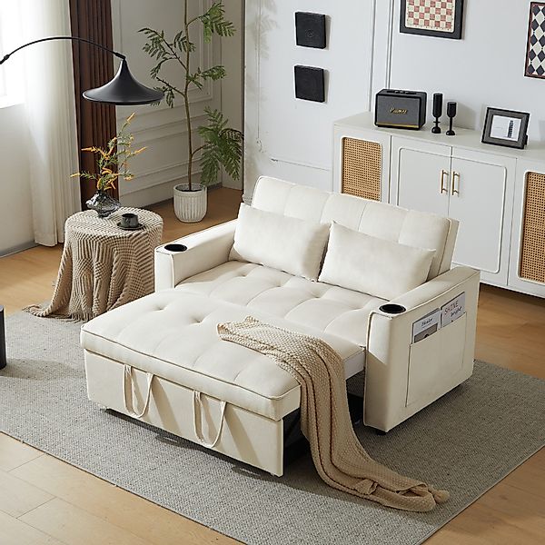 KLAM HOME Schlafsofa Klappbares Schlafsofa Freizeit-Sofa günstig online kaufen