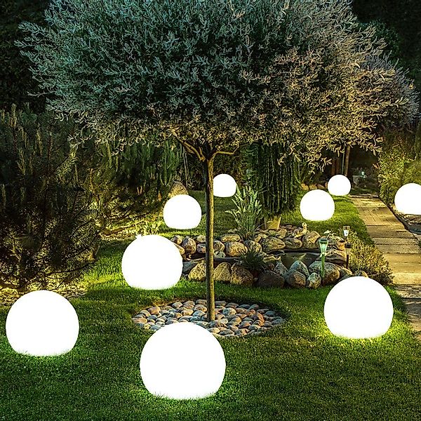 etc-shop LED Gartenleuchte, LED-Leuchtmittel fest verbaut, günstig online kaufen