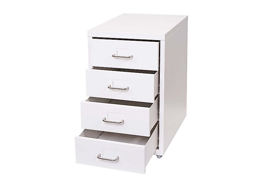 MCW Rollcontainer T851-4, Schubladen mit Vollauszug, Mit Etikettenhalter, V günstig online kaufen