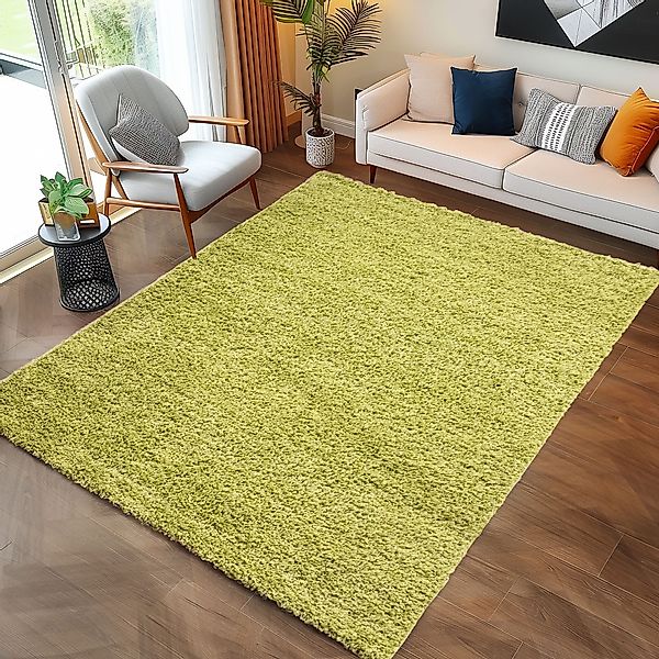Carpettex Hochflor-Teppich Unicolor - Einfarbig, Läufer, günstig online kaufen
