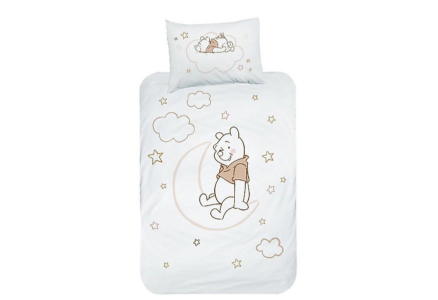 MTOnlinehandel Babybettwäsche Winnie Pooh 100x135 + 40x60 cm, 100 % Baumwol günstig online kaufen