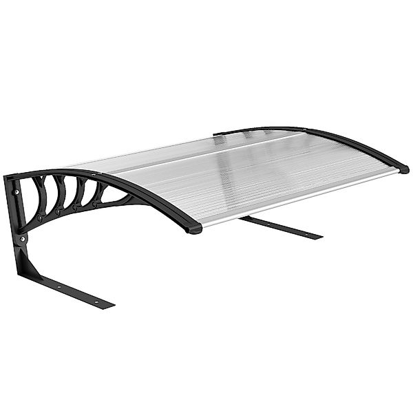 Outsunny Mähroboter Garage aus Aluminium Überdachung mit hohlem Dach UV 30+ günstig online kaufen