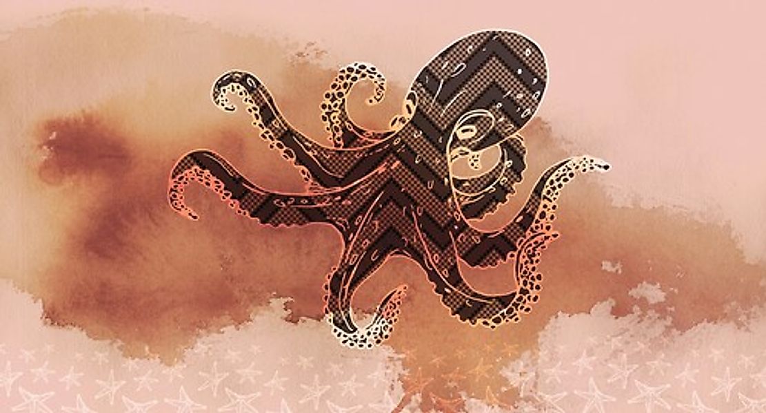 Architects Paper Fototapete »Atelier 47 Octopus Design 3« Farbverlauf glatt günstig online kaufen