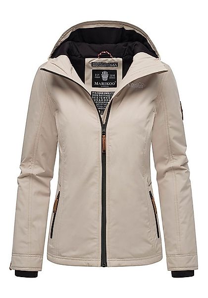 Marikoo Outdoorjacke Brombeere sportliche Übergangsjacke mit Kapuze günstig online kaufen