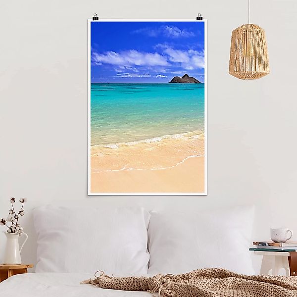 Poster - Hochformat Paradise Beach günstig online kaufen