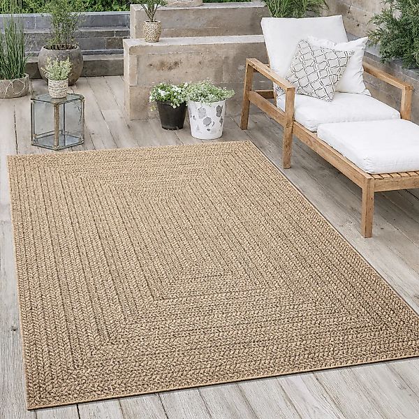 OTTO home Outdoorteppich "Kyllian" rechteckig 10 mm Höhe robuster In- und O günstig online kaufen