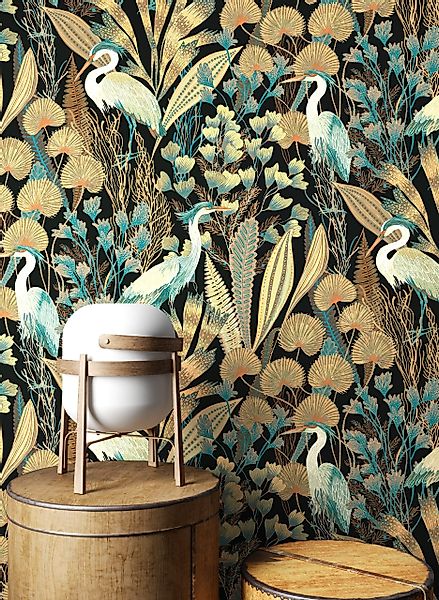 Newroom Vliestapete, strukturiert, Mustertapete, Tiere günstig online kaufen