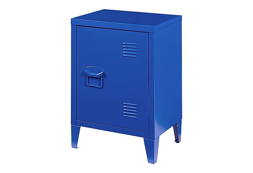 en.casa Nachtschrank (1-St) »Inari« mit Türgriff links Stahl 57 x 40 x 30 c günstig online kaufen