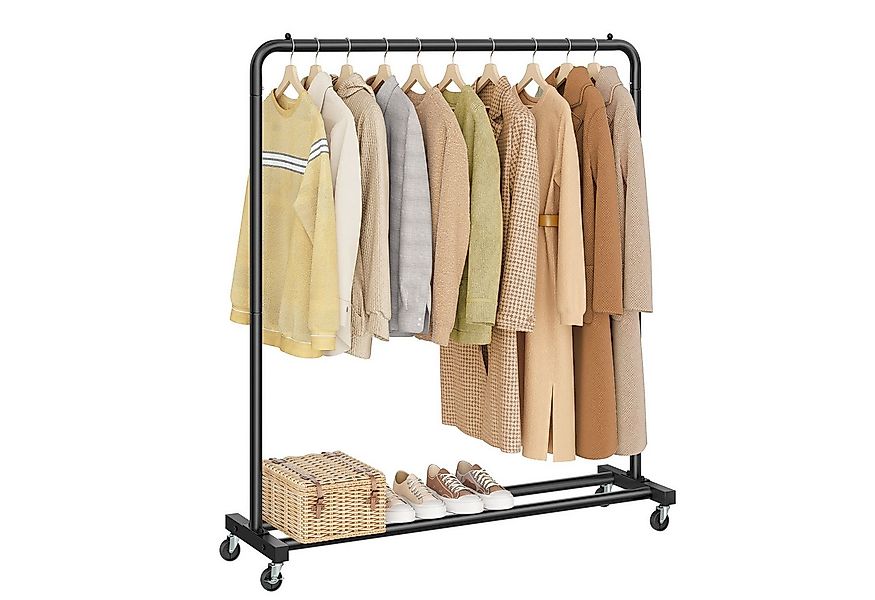 SONGMICS Kleiderständer, Kleiderstange auf Rollen, Garderobenständer günstig online kaufen