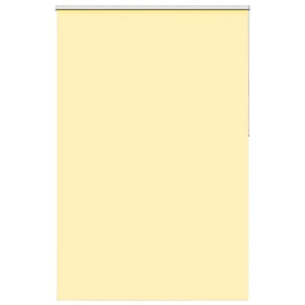 vidaXL Verdunkelungsrollo Gelb 155x210cm Stoffbreite 151,6cm Polyester 4012 günstig online kaufen