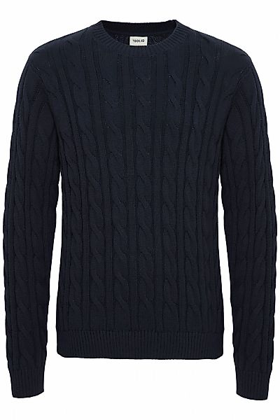 Solid Strickfleece-Pullover "Strickpullover SDGibril" günstig online kaufen