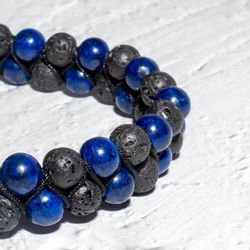 UNIQAL.de Perlenarmband Perlenrmband "UNIQAL" Naturstein, Heilstein, günstig online kaufen
