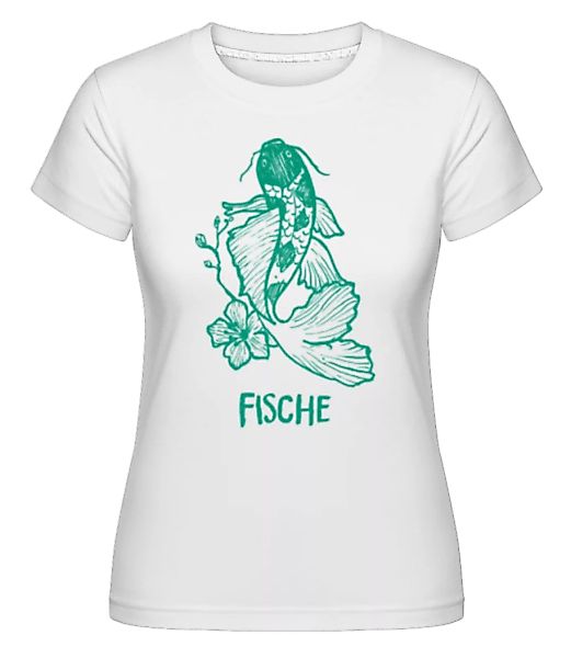 Kritzel Stil Sternzeichen Fische · Shirtinator Frauen T-Shirt günstig online kaufen