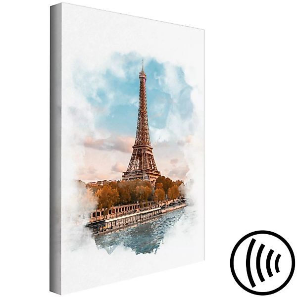 Wandbild Paris View (1 Part) Vertical XXL günstig online kaufen