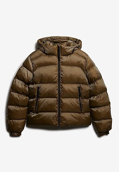 Superdry Steppjacke "HOODED LUXE SPORTS PUFFER" mit Kapuze günstig online kaufen