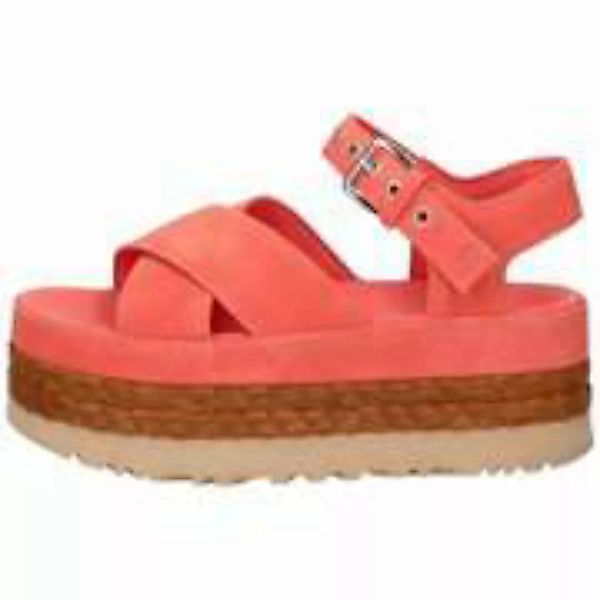 UGG Aubrey Plateau Sandale Damen rot günstig online kaufen