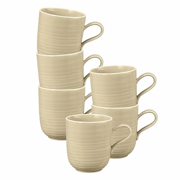 Seltmann Weiden Becher "Kaffeebecher Terra 400 ml 6er Set" günstig online kaufen