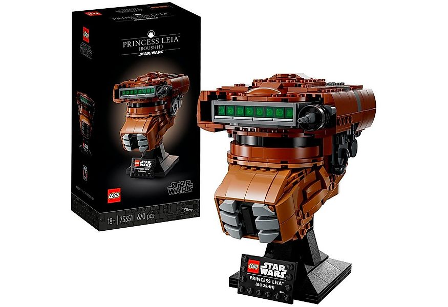 LEGO® LEGO Star Wars Prinzessin Leia (Boushh) Helm, Spielbausteine günstig online kaufen