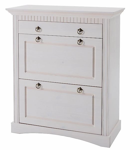 OTTO home Schuhkommode "Rustic" aus massiver Kiefer, Breite 71 cm, Kassette günstig online kaufen