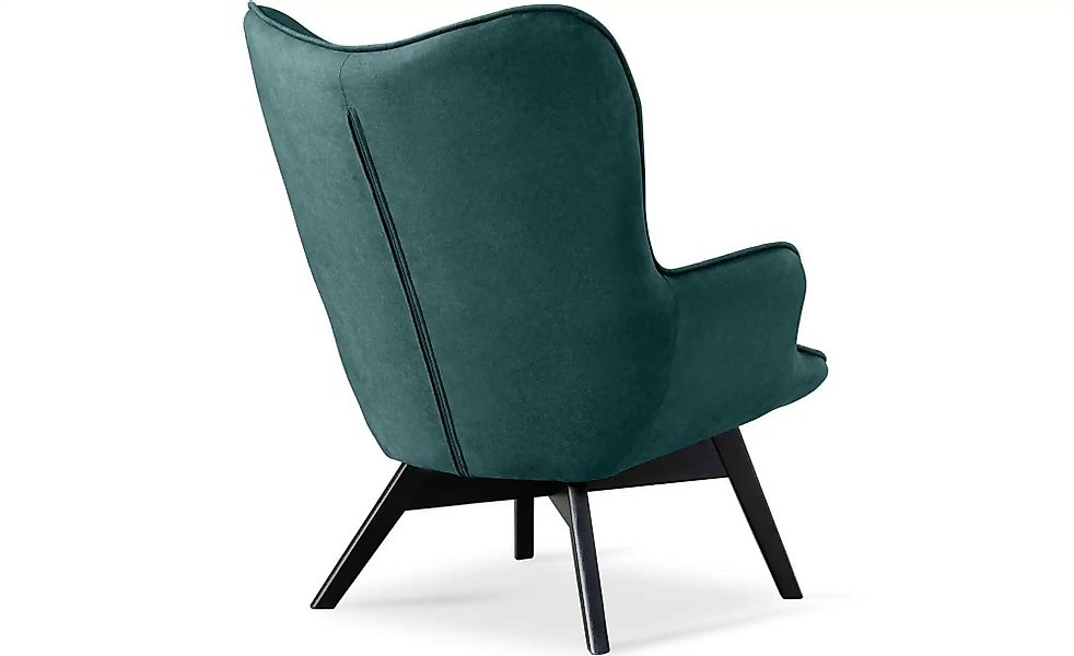 KONSIMO Sessel  Glori ¦ blau ¦ Maße (cm): B: 78 H: 94 Polstermöbel > Sessel günstig online kaufen