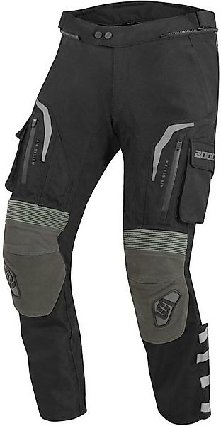 Bogotto Motorradhose Explorer-Z wasserdichte Motorrad Leder-/Textilhose Kni günstig online kaufen