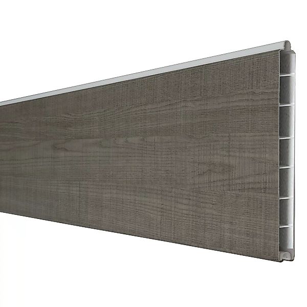 GroJa Einzelprofil Schmal Basicline 180 cm x 15 cm Grey Ash Cut günstig online kaufen