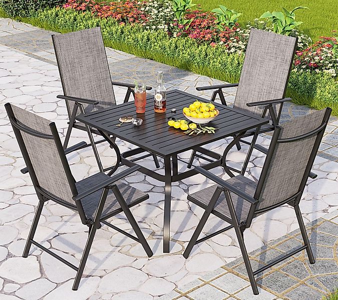 PHI VILLA Garten-Essgruppe, (Outdoor Terrassenmöbel Set günstig online kaufen
