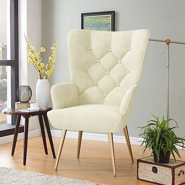 HawthyHome Polsterstuhl Eleganter Polstersessel, Schminktisch Stuhl günstig online kaufen