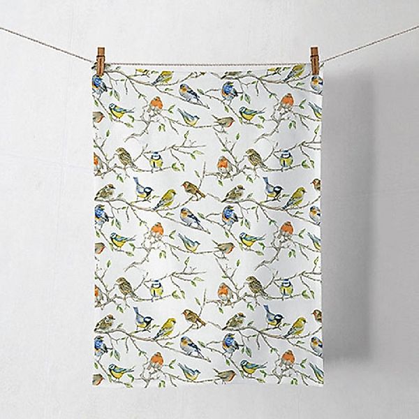 Ambiente Luxury Paper Products Geschirrtuch Blumen, günstig online kaufen