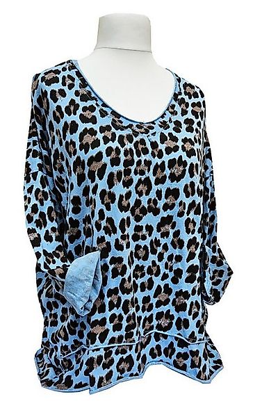 Print-Shirt Saison ANIMALPRINT Taupe Shirt langarm 42 44 46 Feminim günstig online kaufen