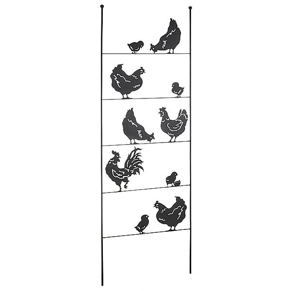 Kobolo Gartenstecker PERCH Rankhilfe Gartenschild Metall 50x2x151 cm günstig online kaufen