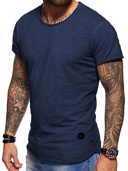 behype T-Shirt MSOHIO mit Rundhals-Ausschnitt Herren günstig online kaufen