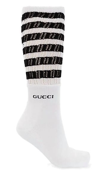 GUCCI Tennissocken Doppellagigem Sneakersocken Mit doppellagigem günstig online kaufen