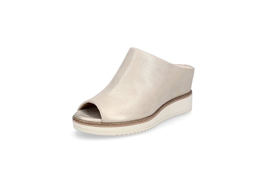 Tamaris Tamaris Damen Pantolette champagner Pantolette günstig online kaufen