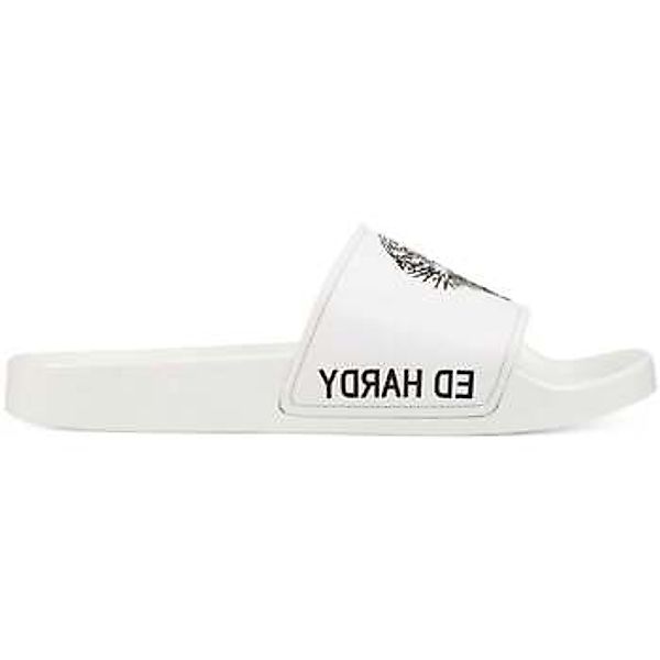 Ed Hardy  Zehensandalen Sexy Beast Sliders White-Black günstig online kaufen