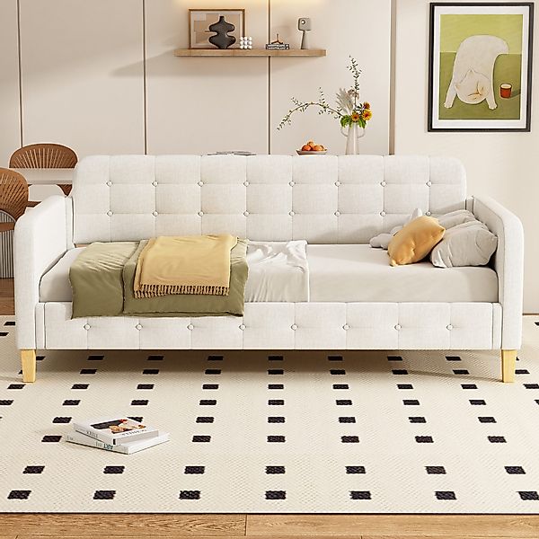 MODFU Schlafsofa Tagesbett, Knopfnagelverzierung, einfach und günstig online kaufen
